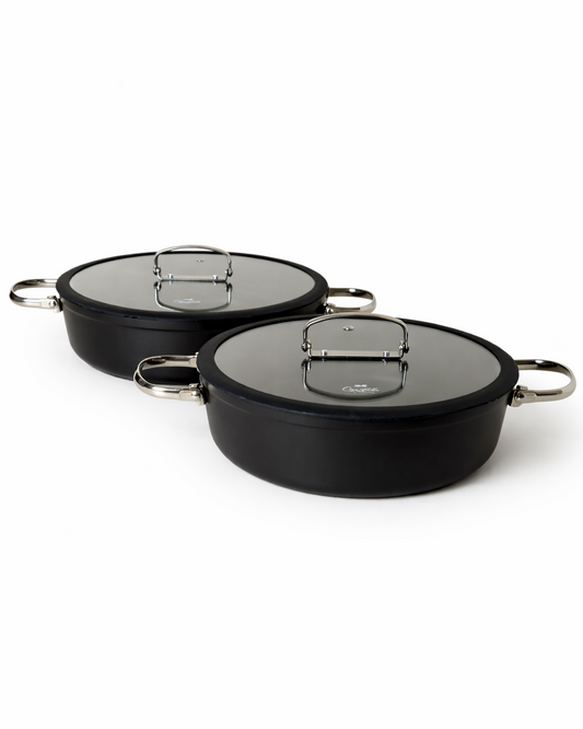Non-Stick Aluminum Sauté Pan Set