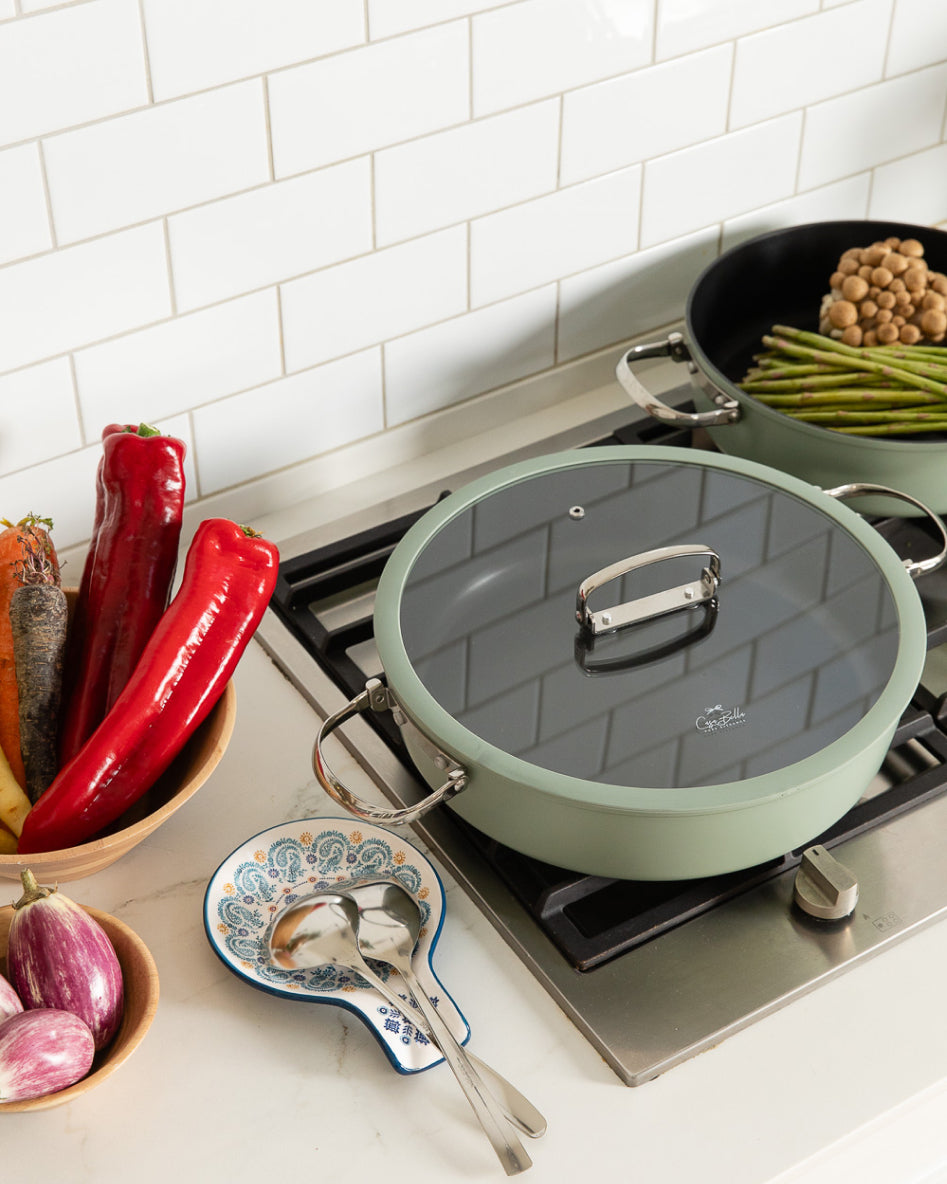 Non-Stick Aluminum Sauté Pan Set