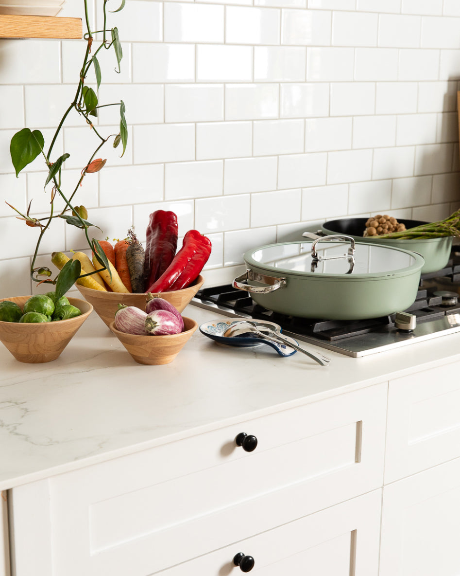 Non-Stick Aluminum Sauté Pan Set