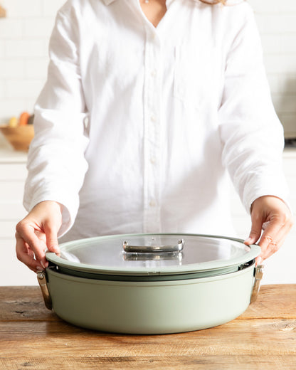 Non-Stick Aluminum Sauté Pan Set