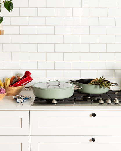 Non-Stick Aluminum Sauté Pan Set