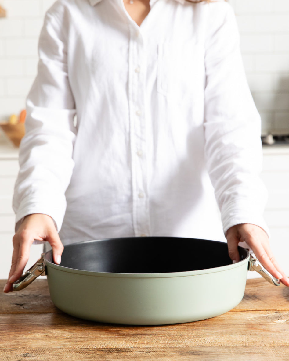 Non-Stick Aluminum Sauté Pan Set