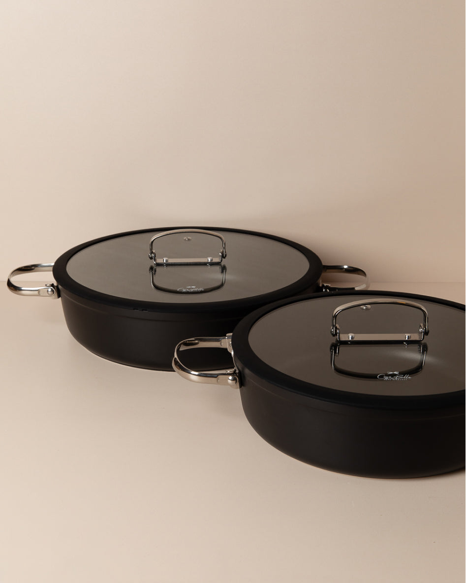 Non-Stick Aluminum Sauté Pan Set
