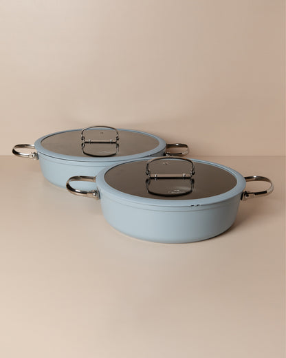Non-Stick Aluminum Sauté Pan Set